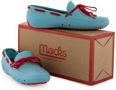 Unisex Zomerschoenen Mocks Blauw 38 - 30