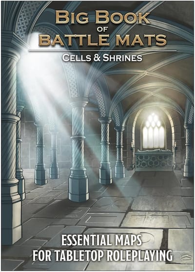Big Book of Battle Mats: Cells & Shrines - RPG Maps