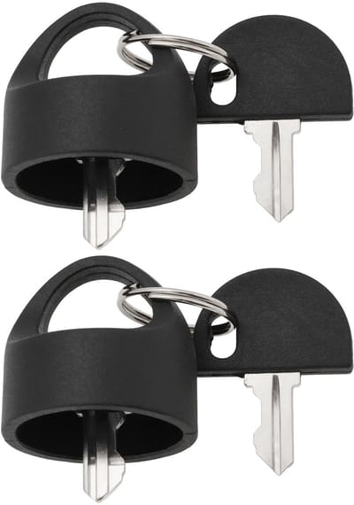 Dailygoods - Set van 2 vervangende sleutels voor Pride Mobility Scooter K2801M K2305M - Duurzaam en Handig
