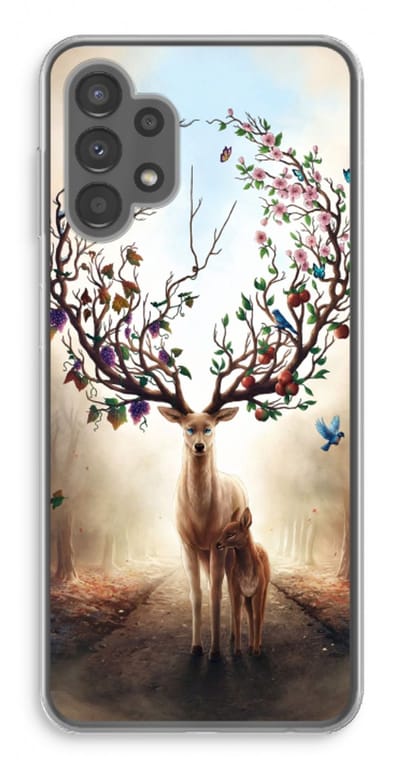 Case Company® - Hoesje geschikt voor Samsung Galaxy A13 4G hoesje - Seasons Change - Soft Cover Telefoonhoesje - Bescherming aan alle Kanten en Schermrand