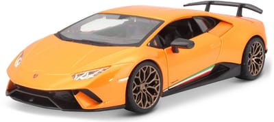 Bburago Lamborghini Huracan - Modelauto - Schaal 1:24 - Oranje
