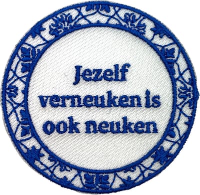 Fjesta© Oeteldonk embleem - Tegeltje jezelf verneuken