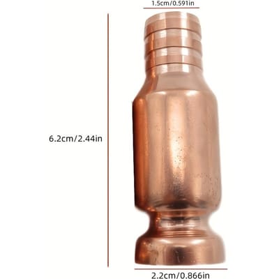 1 stuks Koperen Automatische Sifonpomp Draagbare Olie Brandstof Vloeistof Overdrachtspomp met Zuigpijp Connector voor Automobiel Loodgieterswerk Gebruik
