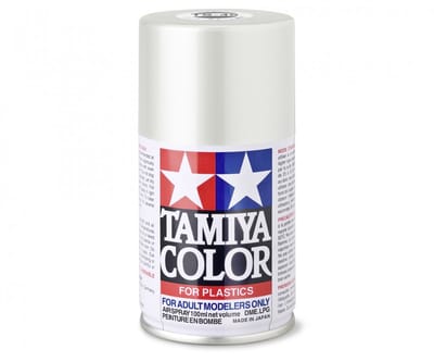 Tamiya Hobbyverf Acrylverf - TS-45 Pearl White - Gloss - Acryl Spray - Verf spuitbus - 100 ml