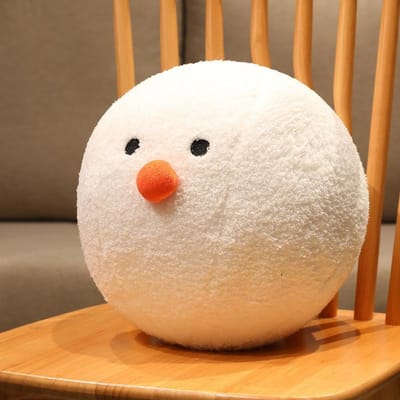 Père Noël Boule de Neige Oreiller Pendentif Bonhomme de Neige Poupée Jouet en Peluche Poupée Poupée Fille Enfant Fille Mignon 30cm