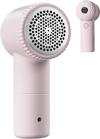 Pluisverwijderaar - Stoffen Scheerapparaat - Kleding Opfrissen - Oplaadbaar Via USB - 144 x 59 cm - Roze