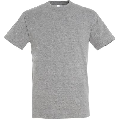 SOLS Heren Regent T-Shirt met korte mouwen (Grijze Mergel)