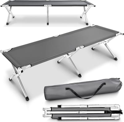 Veldbed - Kampeerbed - Vouwbed 1 Persoons - Logeerbed
