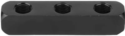 Dailygoods- Luchtslang Spruitstuk 1/4" BSPP - Aluminium - 3/4 Weg Aansluiting - Corrosiebestendig - Lichtgewicht - Makkelijk te Gebruiken - Pneumatisch Spruitstuk