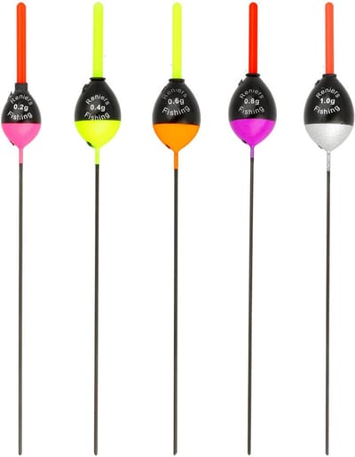Reniers Fishing Dobber RF N8 Verwisselbare Antenne - Kleur: geel,Maat: 0.40g