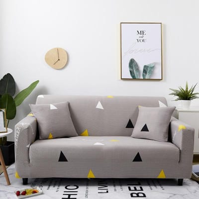 Spandex Elastische Bankhoes voor Woonkamer Strakke Wrap Allesomvattende Bankhoes Modulaire Meubels Bank Beschermhoes 1/2/3/4-zits 4-Seat 235-300cm