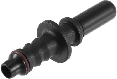 Dailygoods- Brandstofslangaansluiting 7,89 mm - Adapter voor snelle scheiding - Kunststof - Hoge druk/temperatuur - Hermetische afdichting - Zwart - Brandstofadapter