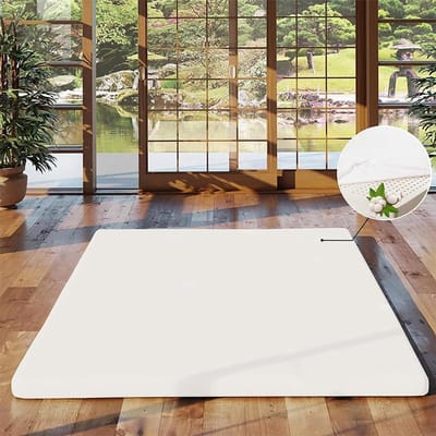 Natuurlijke Latex Topper - Extra Matras - Verbeterd Slaapcomfort - Zeven Comfortzones - 80x220cm - Natuurlijk