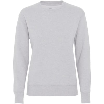 Damestrui met Ronde Hals Colorful Standard Classic Organic Snow Melange