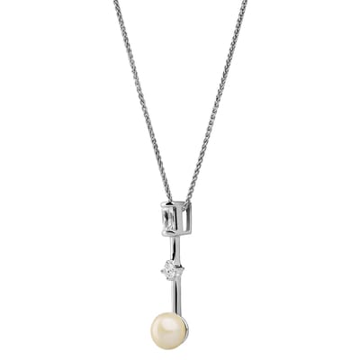 Orphelia 'Maxime' Dames 925 Sterling Zilveren Ketting met Hanger - Zilver ZH-7514