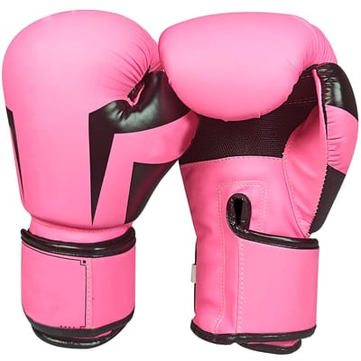 Bokstrainingshandschoen Vechten Zandzak Bokshandschoen voor Mannen Vrouwen Volwassenen Kinderen Jongens Meisjes Roze 10oz pink