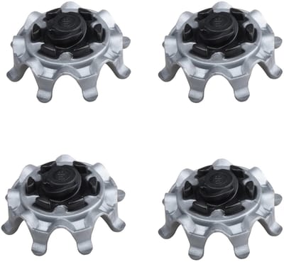 4-Pack Golfschoen Spikes - Golfschoen Accessoires Tand Spikes - Golfschoen Zachte Spikes - 1/4 Draai Quick Twist Spikes Quick Twist Spikes - Golf Trainingshulpmiddelen - Biedt Tractie, Stabiliteit en Comfort voor Golfers