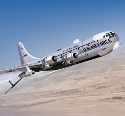 Academy Modelbouwpakket Vliegtuigen - 12640 Boeing C-97 Stratofreighter - USAF KC-97L Stratofreighter Plastic - 1:144 - Modelbouw