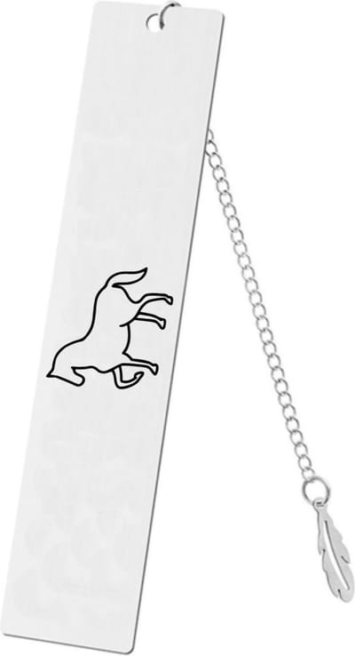 Akyol - paardrijden boekenlegger - Paarden - paarden liefhebber - sport cadeau - sporten - leuk kado voor je sporter om te geven