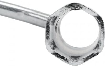 Clé à bougie coudée de 21mm neuve pour moto scooter 50 à boite deux roues
