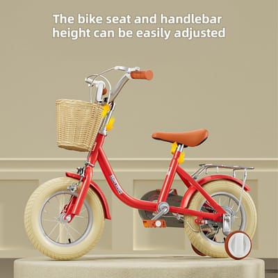 Kinderfiets Oefenfiets - Loopfiets Peuter - Leren Balanceren - Stalen Frame - N.v.t. - Rood