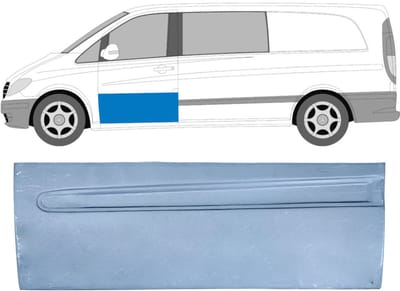 Reparatiepaneel voor deur voor Mercedes Vito W639 2003-2014 / Links