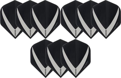 Darts Set 3 sets (9 stuks) Super Sterke - Smokey - Vista-X - flights - darts flights