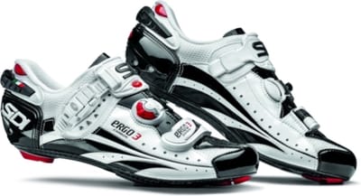 Sidi ERGO 3 - racefietsschoenen - carbon vernice - wit/zwart - maat 39