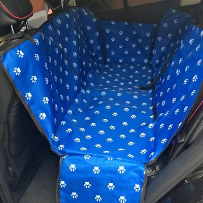 Huisdier autostoelhoes - Hondenmat beschermer - Auto schoonhouden - Waterdichte dubbele laag - Universele pasvorm - Blauw