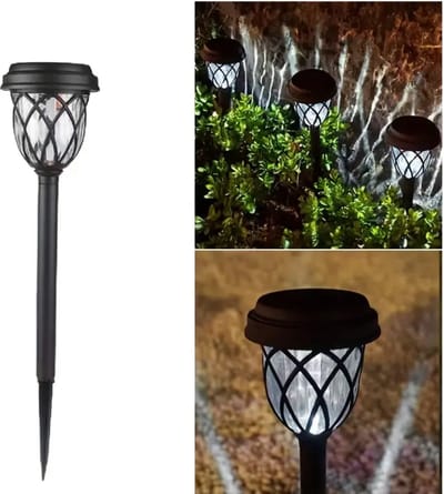 Livano Tuinverlichting - Tuinlampen - Buitenverlichting - Tuin Verlichting - Led Lamp - Licht - Op Zonneenergie - LED - Sensor - Wit Licht - 6 stuks