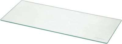 Glasplaat Groentelade - Koelkast Glasplaat - Koelkast Onderdeel - Origineel Product - 476 x 195 mm - Transparent