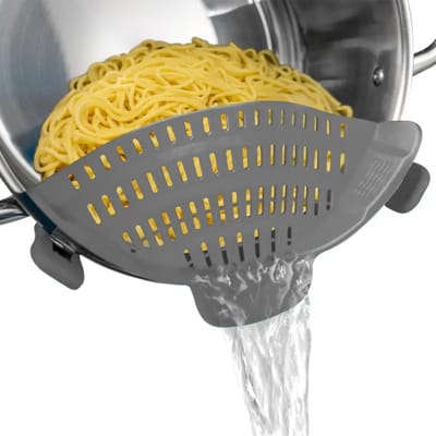 Livano Vergiet - Zeef - Pasta - Grijs