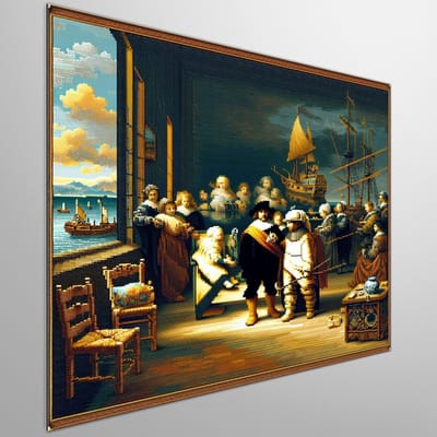 Kunstprint | Wanddecoratie | Dibond | 40 × 40 cm