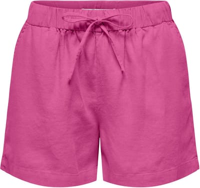 Gebreide Kleding Van Linnenmix Met Zakken En Veters Aan De Voorkant