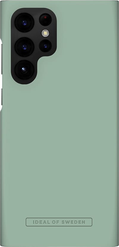iDeal of Sweden Seamless Case Backcover geschikt voor Samsung Galaxy S22 Ultra - Sage Green