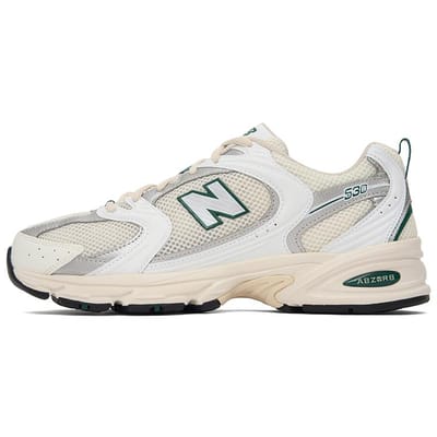 New Balance 530 Sea Salt Marsh Green Unisex Sneakers Crèmewit MR530SX 38 white