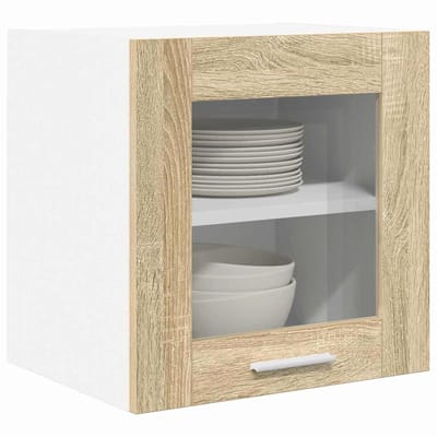 vidaXL Hangkast 2 pcs Sonoma Eik 40 x 31 x 40 cm Bewerkt hout