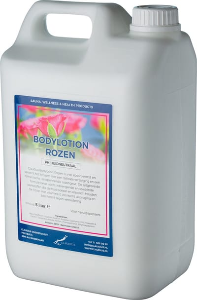 Bodylotion Rozen 5 liter - navulling