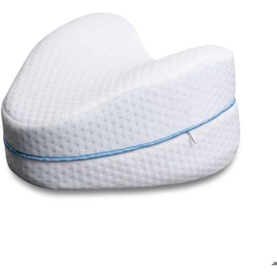 Nexxt Kussen met traagschuim - Afneembare hoes – Ergonomisch – Preventie van pijn aan knieën, heupen en rug wit
