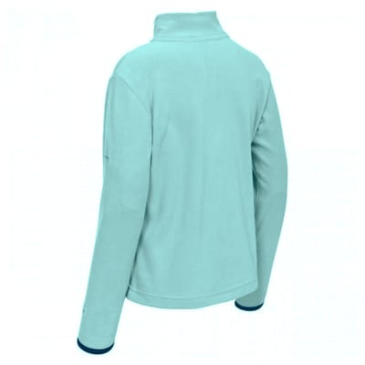 Trespass Sybil Half Zip Microfleece Top voor meisjes (Wintergroene nevel)