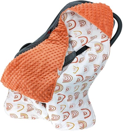 Babydeken - 90 x 90 cm - Geschikt voor autostoeltjes en kinderwagens - Alle seizoenen - model B