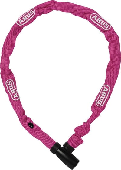 Fietsslot ABUS Kettingslot - 1500 Web - Security level 3 - roze - 60 cm - Geschikt voor kinderfietsen