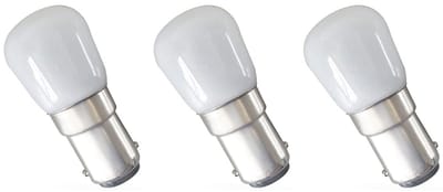 Spectrum LED Miniatuur Lamp Ba15d 1.5W - 230V - 150 Lumen - 4000K Neutraal Wit - Natuurlijk Licht - Energiezuinig - 3 stuks