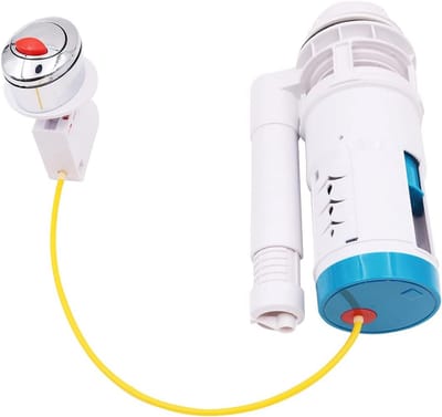 Universele Toilet Afvoerklep met Dubbele Spoelknop en Afstandsbediening