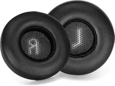 Comfortabele Vervangende Geheugenfoam Oorkussens voor Bluetooth Hoofdtelefoons - E35, E45BT, E45 (Zwart)