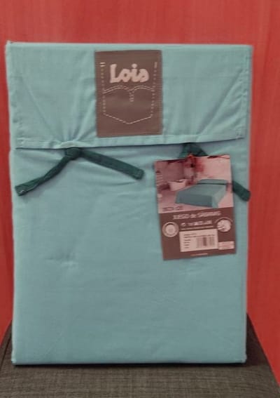 Dekbedovertrek - Lois - Siros - Vervaardigd uit 52% Oceaanplastic - Maat: 135x200 cm + 1 x 50x70 cm Kussensloop