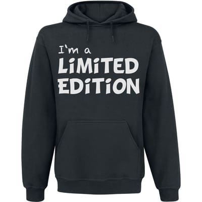 Sprüche - Fun Trui met capuchon - Limited Edition - S tot XL - voor Mannen - zwart