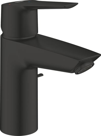 GROHE QuickFix Start eengreepsmengkraan met pop-up waste set - S-Size - Energie en waterbesparend - Matte Black