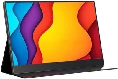 Draagbare Monitor - Externe Laptop Scherm - Efficiënter Werken - Ultradun Lichtgewicht - 15 inch Full HD - Zwart