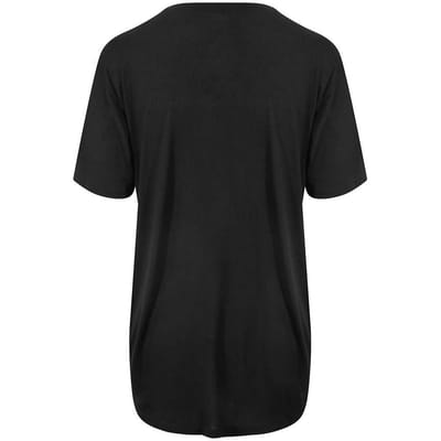 Ecologie Heren Daintree EcoViscose T-Shirt (Jet Zwart)